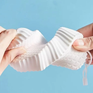 Éponge de bain exfoliante pour le corps, masseur pour éliminer les peaux mortes, outils de nettoyage, brosse de bain réutilisable, outil de gommage, fournitures de salle de bain pour la maison - Product Image 3