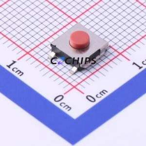 K2-1157SP-C5SW-01 Tactile Switch SMD Switch ( Operating Force: 3.5N )( Mounting Type: Vertical Mount )( Switch Length: 6.4mm ) - Product Image 1