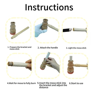 Dispositivo de Terapia de Moxa Duradero y Elegante, Material Schima de Alta Calidad, Uso Corporal, Certificado CE, Garantía de 3 Años, Alivia <span class=keywords><strong>el</strong></span> <span class=keywords><strong>Estrés</strong></span> - Product Image 4