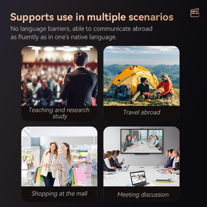 Traducteur vocal portable VORMOR <span class=keywords><strong>A70</strong></span> Lite, traduction hors ligne en temps réel, traducteur intelligent AI avec WiFi et 4G - Product Image 2