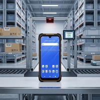 Terminal de Datos Móvil PDA Industrial Android 13 de 5.7 Pulgadas, Escáner de Código de Barras 2D, NFC, 4G LTE, Doble SIM, 64GB, Dispositivo Portátil para Gestión de Inventario