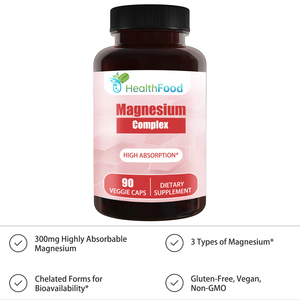 OEM ODM Custom Calm Magnesium Complex Capsules Sleep Support <b>Supplement</b> 300 mg Magnesium Boost Muscle Function Capsules - Product Image 2