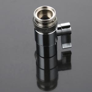 Robinet universel 1/2 pour hôtel, de qualité économique et moderne, avec adaptateur WC en laiton chromé, vanne à boisseau sphérique d'<span class=keywords><strong>angle</strong></span> 3 voies facile à installer - Product Image 5