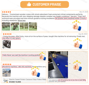 Machine à frire continue, friteuse automatique industrielle pour la production de frites et de chips de pommes de terre - Product Image 3