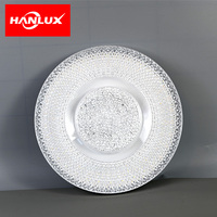Hanlux – panneau lumineux UFO super fin de grande surface, plafonnier à économie d'énergie, base de lampe amovible E27/B22