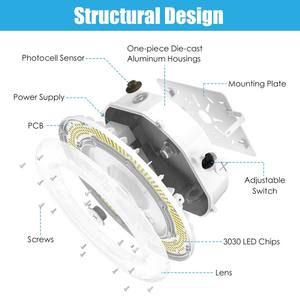 Gas <b>Station</b> Lamp LED Canopy Light 60W-100W 14000LM Recessed Ceiling Lights Garage Office Warehouse IP65 Rated ETL/DLC Certified - Product Image 3