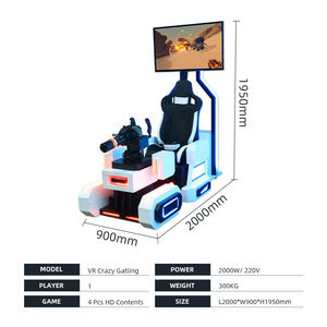 ओकुलीप 2025 5d vr गेम सिमुलेशन वर्चुअल रियलिटी स्पेस चश्मा Gatling vr सिनेमा मॉल मुठभेड़ सिम्युलेटर vr पागल गैटलिंग - Product Image 2