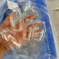 Nouveau jouet à presser en plastique DIY en forme de bouteille de lait, coque creuse, translucide, anti-stress, modèle XY WH1047503974467