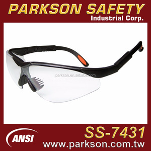 Lunettes de sécurité PARKSON Taiwan Protection des yeux Anti-rayures ANSI Z87.1 Longueur réglable Inclinaison Plastique Protection UV400 - Product Image 3
