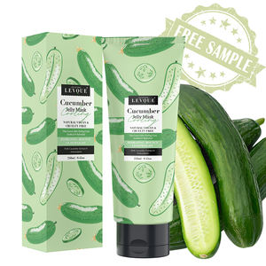 Private Label ODM Pepino Refrigeração Vegan Hidratante Bouncy Leve Gel Máscara para o Rosto Deixa a Pele Sentimento Fresco Todos os tipos de pele - Product Image 1