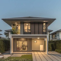 Villa de vacances de 40 m2, de taille conteneur de 40 pieds, située en montagne