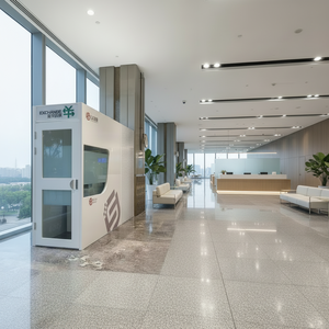 מכונה להמרת מטבעות זרים, עמידה במיוחד, אוטומטית, עם מערכת הפעלה Windows, מסך מגע קיבולי, עומדת על הרצפה - Product Image 1