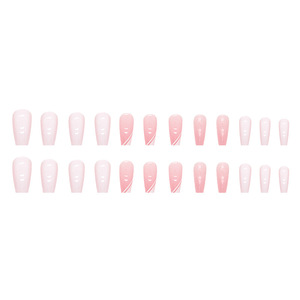<span class=keywords><strong>Uñas</strong></span> acrílicas rosas suaves <span class=keywords><strong>y</strong></span> <span class=keywords><strong>elegantes</strong></span> nuevas hechas a medida de alta calidad, precio de fábrica al por mayor, <span class=keywords><strong>uñas</strong></span> artificiales <span class=keywords><strong>elegantes</strong></span> - Product Image 5