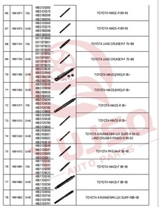 OEM 48531-69155 48531-69385 Amortisseurs de voiture de prix usine pour <span class=keywords><strong>toyota</strong></span> LAND CRUISER/84-88:<span class=keywords><strong>BJ75</strong></span> FJ75 HJ75 - Product Image 5