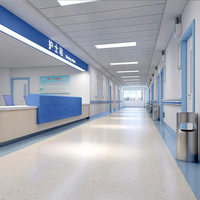 Azulejo de suelo homogéneo autoadhesivo moderno 2mm de espesor suelo impermeable antideslizante baño cocina suelo de PVC