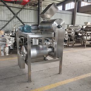 เครื่องสกัดน้ำซุปข้นมะม่วงสำหรับแปรรูปผลไม้เครื่องผลิตเยื่อมะม่วงอุตสาหกรรมไฟฟ้าเชิงพาณิชย์ - Product Image 4