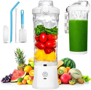 Nhà máy thiết kế 600ml IP67 du lịch Điện Smoothie sản xuất nước trái cây máy tự động Máy ép trái cây và Máy trộn Máy xay cầm tay máy xay sinh tố