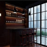 Meubles de bar à cigares en cuir personnalisés, support à cigares en bois, casiers de rangement pour cigares en verre feuilleté