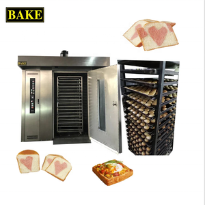 Four à pain au levain 32 plateaux rouleaux de <span class=keywords><strong>sandwich</strong></span> four rotatif four à chauffage diesel et électrique - Product Image 1