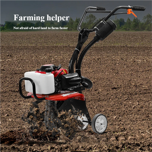 เครื่องพรวนดินแบบหมุนขนาดเล็กเครื่องพรวนดินขนาดเล็กเครื่องพรวนดินน้ำมันกำลังไฟ40วัตต์และตัวยึดไฮดรอลิก - Product Image 3