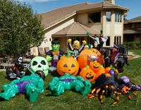 Ballon gonflable géant pour Halloween / Décoration d'Halloween, ballon gonflable à l'hélium pour le ciel ou le sol