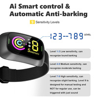 Collier anti-aboiement efficace pour chiens, collier anti-aboiement automatique rechargeable en ABS pour le contrôle des aboiements des chiens