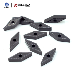 Plaquette de tournage en carbure VNMG160408-PM YBC252 ZORRO/SELLENA pour usinage de l'acier, indexable, diamantée, 35 degrés, revêtement CVD, OEM - Product Image 3