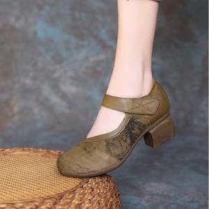 Chaussures d'été coréennes/japonaises sexy en PU à lacets, antidérapantes, séchage rapide, avec bride de cheville, pour la marche saine en extérieur et le sport - Product Image 3