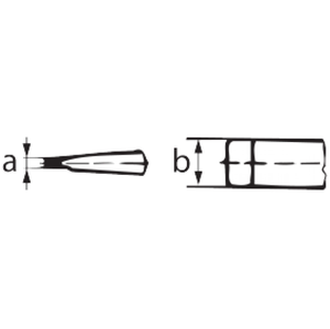 Tournevis micro-plate Wera ESD-Safe avec manche en plastique et finition chromée, personnalisation OEM pour la réparation de dispositifs électroniques de précision - Product Image 2