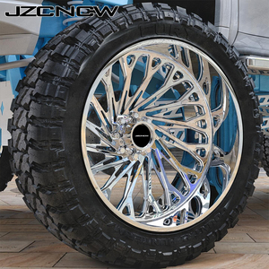 JZCNCW Llantas Forjadas de Perfil Profundo 6x135 8x170 6x139.7 8x180mm para Camionetas F-150 F450 1500 Silverado 2500 y Coches de Pasajeros - Product Image 1