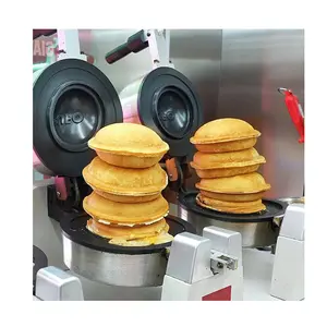 Ce Sandwich Maker Elektrische Commerciële Wafel Ijs Hamburger Ufo Burger Maker Machine Gelato Custom Panini Press Oem 1500