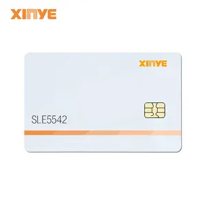 SLE5528 sle4442 sle4428 sle5548 rfid contact smart ic chip card pvc blank hotel card customized design printing cards