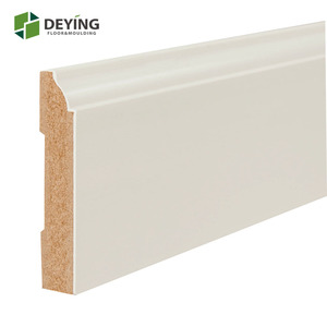MDF Baseboard/सफेद primed आधार मोल्डिंग/झालर - Product Image 5