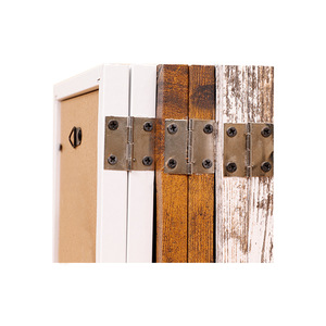 Tecnología Marco de fotos de madera maciza para el hogar Diseño moderno simple y elegante Blanco lavado Tamaños disponibles 4x6 5x7 8,5x11 11x14 - Product Image 2