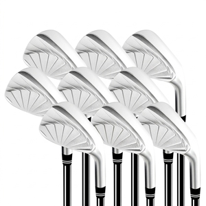 Set di ferri da golf Cross-border Best-seller in acciaio inossidabile con asta Flex R, modelli 4/5/6/7/8/9/P/A/S, set completo per allenamento - Product Image 3