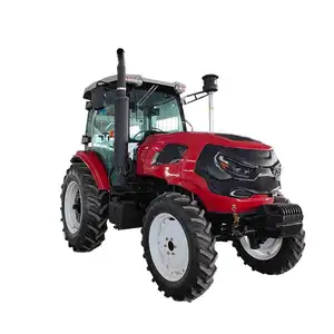 4x4 trattore agricolo 4Wd trattore a ruota 904 90Hp grande trattore agricolo
