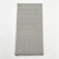 Maille de chaîne en acier inoxydable de qualité supérieure, résistante à l'usure, pour sacs à main et accessoires vestimentaires