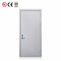 Puerta Cortafuego de Acero para Centros Comerciales, Supermercados, Uso en Proyectos de Puertas de Emergencia Públicas, Puerta Cortafuego de Acero