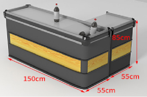 Dragonshelf Nhanh Auto Thu Ngân Truy Cập Thép Không Gỉ Điện Tiền Mặt Đăng Ký Siêu Thị Thanh Toán Truy Cập - Product Image 6