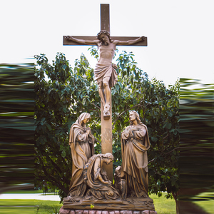 Su misura in bronzo maria madre e bambino Jesus statua per la decorazione da <span class=keywords><strong>giardino</strong></span> all'aperto statuetta in metallo realizzata con tecnica di fusione - Product Image 4