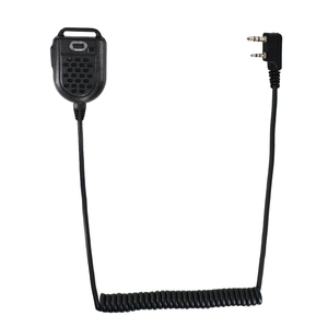 Etmy ET-MH20ประสิทธิภาพสูง2ขาแบบมือถือวอล์คกี้ทอล์คกี้ไมโครโฟนไหล่เล็กสำหรับ UV-82/UV-K5ระยะยาว PU PVC - Product Image 2