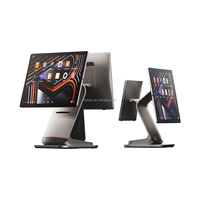 Terminal de point de vente Android tout-en-un SUNMI T3, caisse enregistreuse de bureau avec imprimante de reçus 80 mm, lecteur de codes-barres pour magasin pratique