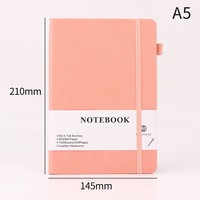 Carnet A5 à couverture rigide, journal professionnel, fermeture élastique, agenda professionnel, usage personnel, cadeau, couleur personnalisée, 120 pages, personnalisable