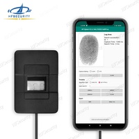 Escáner de Huellas Dactilares Óptico USB HFSecurity OS1000 FBI FAP20 para Proyectos de Identificación Digital, Gobierno
