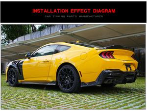High Quality Carbon Fiber S650 Rear Wing Trunk Ducktail Spoiler for Ford Mustang S650 GT Coupe 2024-2025 - Product Image 3
