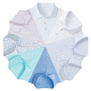 Polos de Golf Deportivos Personalizados de Manga Corta Antiarrugas de Alta Calidad OEM, 80% Poliéster, 20% Elastano, con Logotipo Bordado - Product Image 1