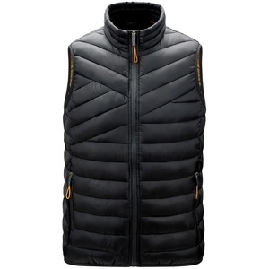 <span class=keywords><strong>Gilet</strong></span> matelassé <span class=keywords><strong>sans</strong></span> manches pour hommes, veste décontractée, bouffante à capuche, poches à fermeture éclair, plusieurs tailles M à <span class=keywords><strong>6XL</strong></span>, collection - Product Image 2