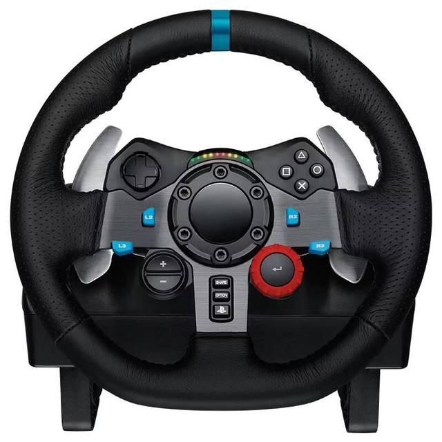 Wholesale Original G29 Steering Wheel Racing P-S5/P-S4/Computer Force Feedback D-Input Wired Game Controller Turbo Boost