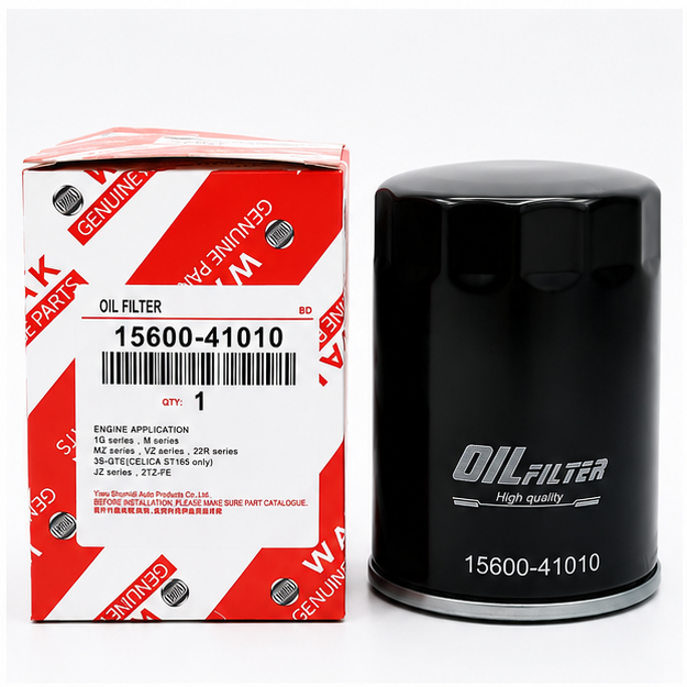 15600-41010 06L115466 06L115562 HU6002Z OX835D E358H Factory Professional Engine Oil Filter for Toyota Hilux Audi A4 Nissan