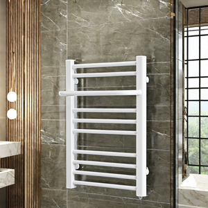 Support mural électrique porte-serviettes chauffant à l'<span class=keywords><strong>eau</strong></span> électrique salle de bain chauffe-serviettes électrique avec minuterie porte-serviettes de bain - Product Image 6